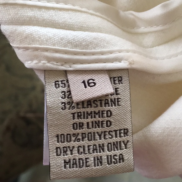 Lela Rose cream color fluted fit n flare mini - Picture 6 of 8